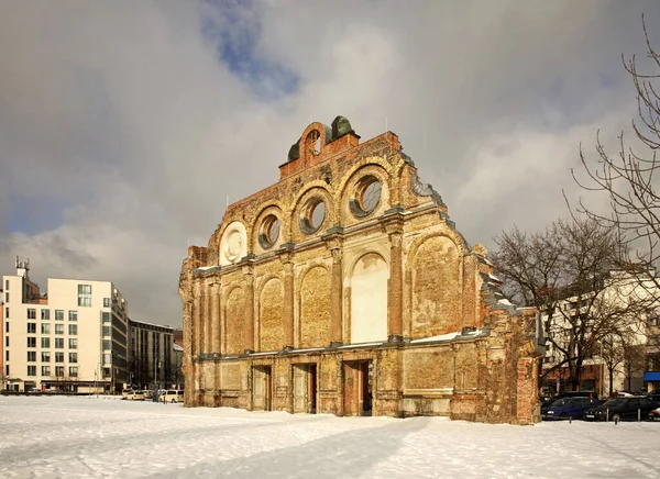 Restes Gare Anhalter Berlin Allemagne — Photo