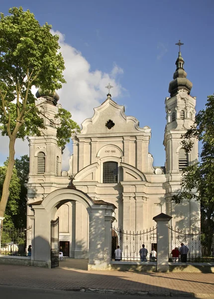 Kerk Van Geboorte Van Maagd Maria Biala Podlaska Polen — Stockfoto