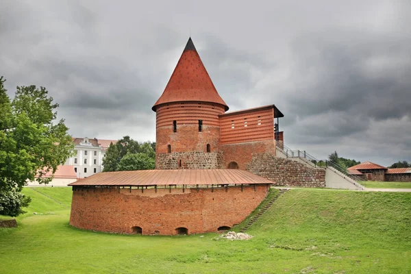 Pohled Hrad Kaunas Litva — Stock fotografie