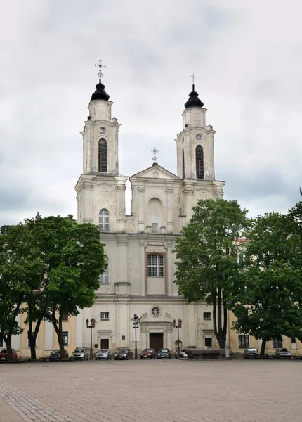 Kerk Van Franciscus Xavier Kaunas Litouwen — Stockfoto