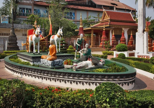 Wat Preah Prom Rath Siem Reap Siemreap Camboya —  Fotos de Stock