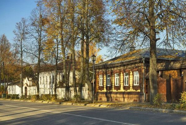 Pohled Historickou Čtvrť Suzdal Vladimir Oblast Rusko — Stock fotografie