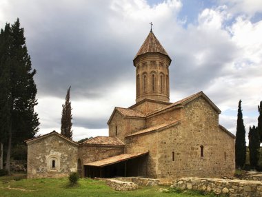 Ikalto (Iqalto) manastırındaki Khvtaeba kilisesi. Kakheti. Georgia