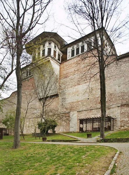 Wall Topkap Palace Istanbul Turkey — Stock Photo, Image