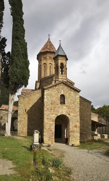 Chiesa Khvtaeba Nel Monastero Ikalto Iqalto Kakheti Georgia — Foto Stock