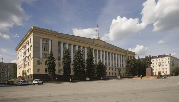 Administración Región Lipetsk Plaza Catedral Lipetsk Rusia —  Fotos de Stock