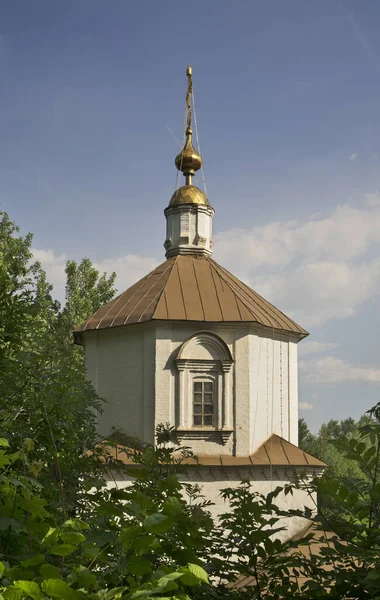 Antiga Igreja Assunção Santa Assunção Uspensky Mosteiro Lipetsk Rússia — Fotografia de Stock