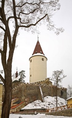 Krivoklat Kalesi. Bohemya. Çek Cumhuriyeti