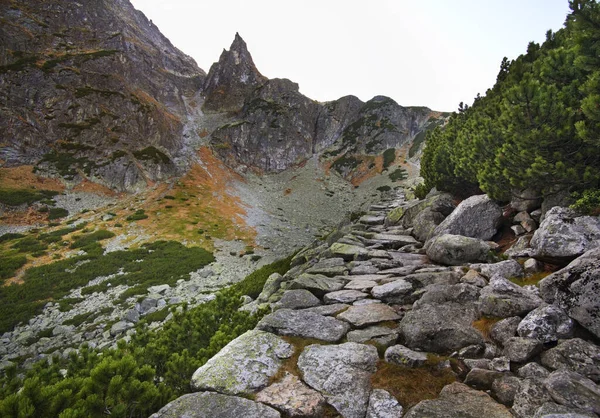 Pico Szpiglasowy Wierch Cerca Zakopane Polonia —  Fotos de Stock