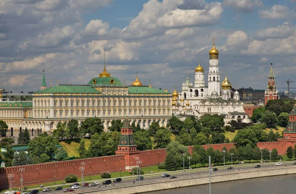 Vista Kremlin Moscovo Rússia — Fotografia de Stock