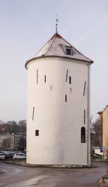 Gdansk 'taki Beyaz Kule (Baszta Biala). Polonya