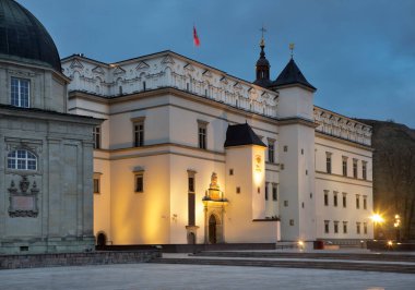 Vilnius 'taki Litvanya Büyük Dükleri Sarayı. Litvanya