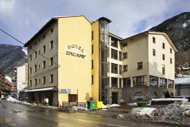 Kamptaki Otel Kampı. Andorra.