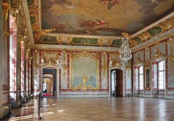 Rundale Palace Pilsrundale Golden Hall Latvia — Stock Photo, Image