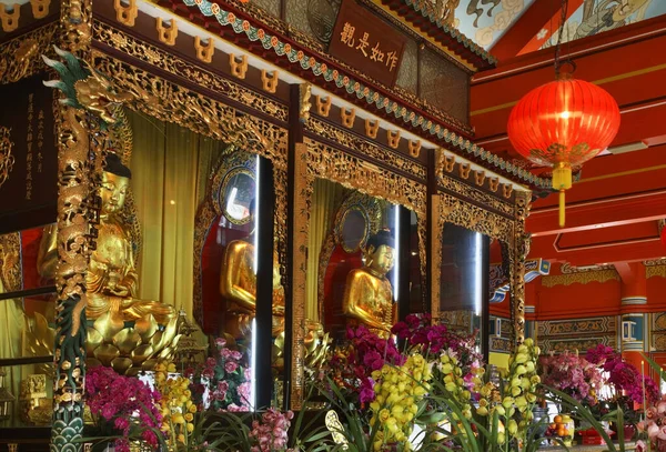 Skulptur Kloster Lin Lantau Hong Kong China — Stockfoto