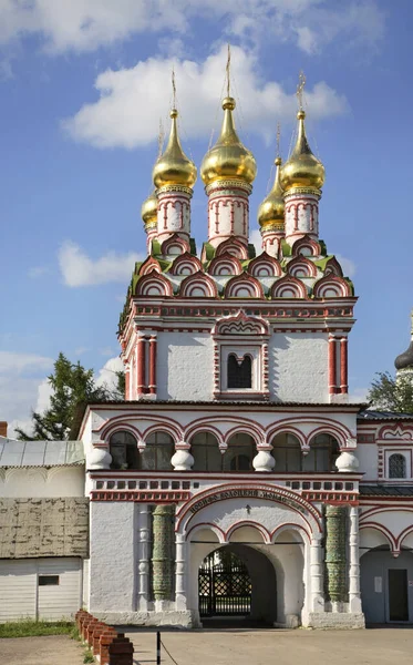 Chiesa Pietro Paolo Nel Monastero Joseph Volokolamsk Oblast Mosca Russia — Foto Stock