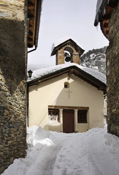 Iglesia San Roch Sornas Principado Andorra —  Fotos de Stock