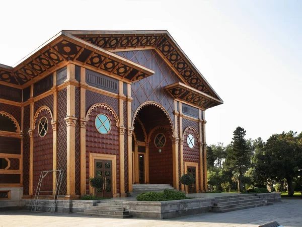 Νέο Θερινό Θέατρο Στο Πάρκο Seaside Στο Batumi Αυτόνομη Δημοκρατία — Φωτογραφία Αρχείου