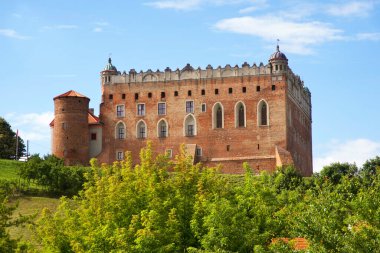 Golub-Dobrzyn 'deki Golub kalesi (Zamek w Golubiu). Polonya