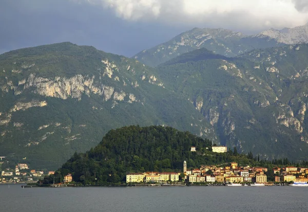 Bellagio Látképe Lombardy Ban Olaszország — Stock Fotó