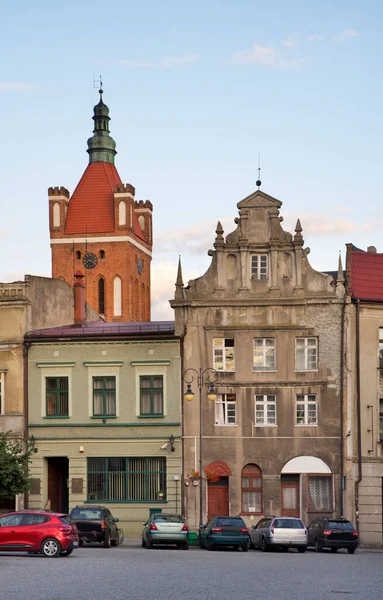 Marktplatz Golub Dobrzyn Polen — Stockfoto