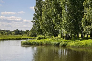 Gzhat Nehri, Gagarin yakınlarında. Smolensk Oblastı. Rusya
