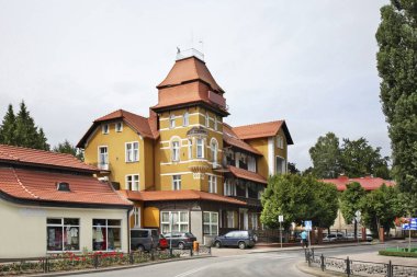 Kudowa-Zdroj caddesi. Polonya