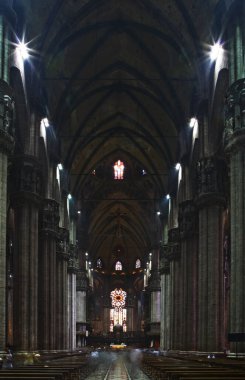 Milan Katedrali, Duomo di Milano. Lombardiya. İtalya