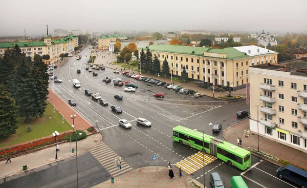 Площадь Ленина Барановичах Беларусь — стоковое фото