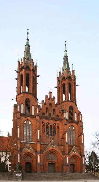 Catedral Basílica Assunção Bem Aventurada Virgem Maria Bialystok Polónia — Fotografia de Stock