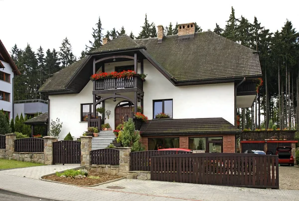 House Kudowa Zdroj Poland — Stock Photo, Image