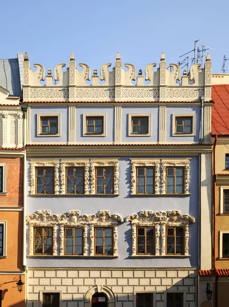 Casa Konopnica Plaza Del Mercado Lublin Polonia — Foto de Stock