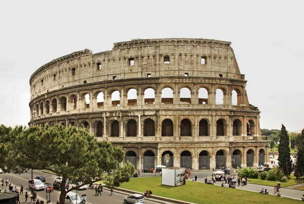 Koloseum Koloseum Flavian Amphitheatre Římě Itálie — Stock fotografie