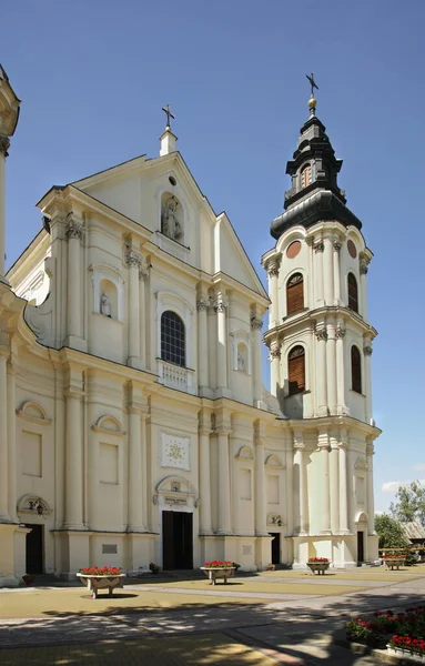 Santuários Virgem Maria Lesna Podlaska Polónia — Fotografia de Stock