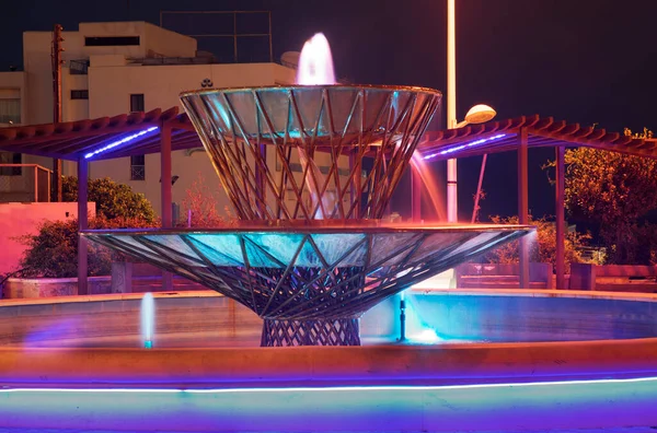 Fountain Protara Street Paralimni Cyprus — Stock Photo, Image