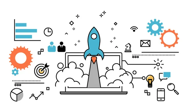 Düz çizgi Tasarım Web sitesi banner