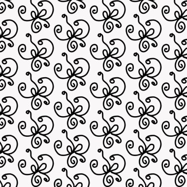 Japonya siyah ve beyaz arkaplan süsleme vektörü