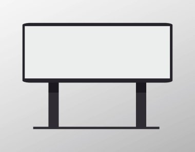 Mockup billboard çizimi