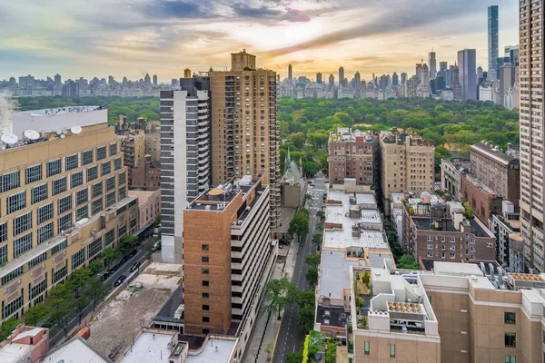 New York ve Cental Park gündoğumu — Stok fotoğraf