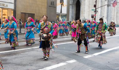 2016 İspanyol günü yürüyüşü New York'ta