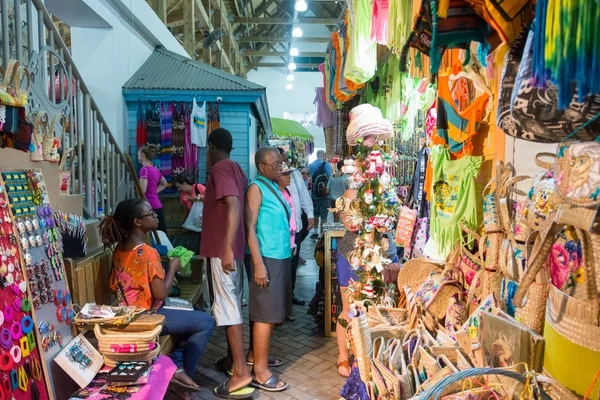 Nassau, Bahamas Straw Market — Stock Photo, Image