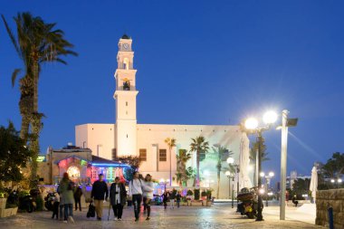 Jaffa eski şehir gece