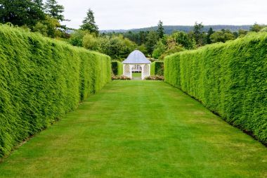 Aberdeen yakınındaki Kuzey İskoçya'da Gradens, Drum Castle