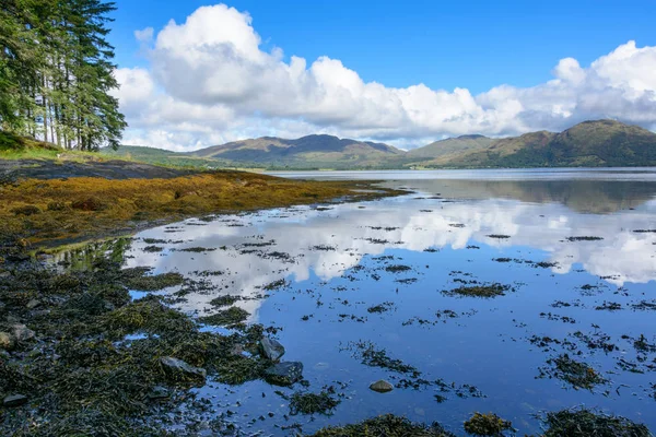 Loch Creran, un lago de agua salada en Escocia Central — Foto de Stock