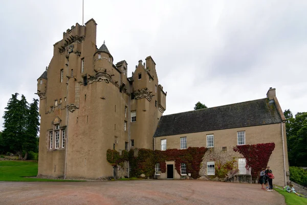 Château de Crathes dans la région des Grampians en Écosse du Nord — Photo