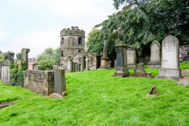 Eski Calton mezarlığı mezarlığı Edinburgh