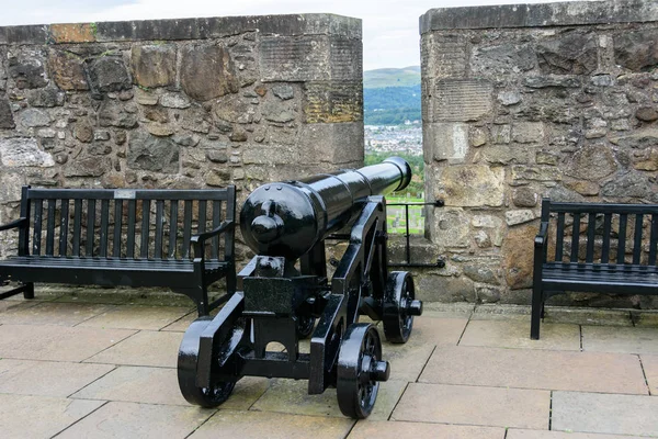 Stirling Castle, İskoçya'da tarihi savaş topu