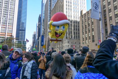  New York'ta Macy's Şükran günü geçit töreni