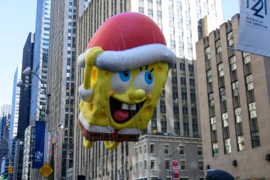  New York'ta Macy's Şükran günü geçit töreni