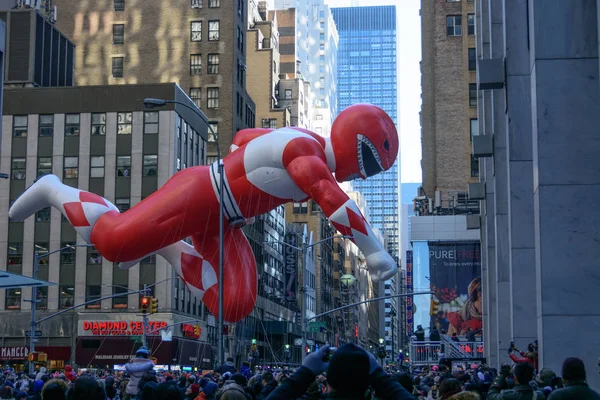 New York'ta Macy's Şükran günü geçit töreni — Stok fotoğraf